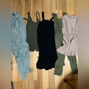 LOFT Women's Pants & Jumpsuits in Black, Green, and Gray